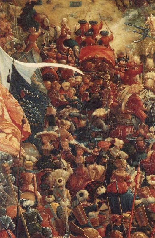 Details of The Battle of Issus, Albrecht Altdorfer